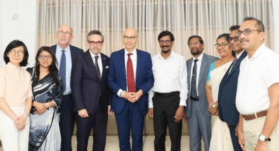 වෝල්කර් ටර්ක් හා NPP නායකයින් අතර හමුවක්..